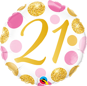 Birthday Ages & Anniversary Milestone Balloons - Sweet Maries Party Shop