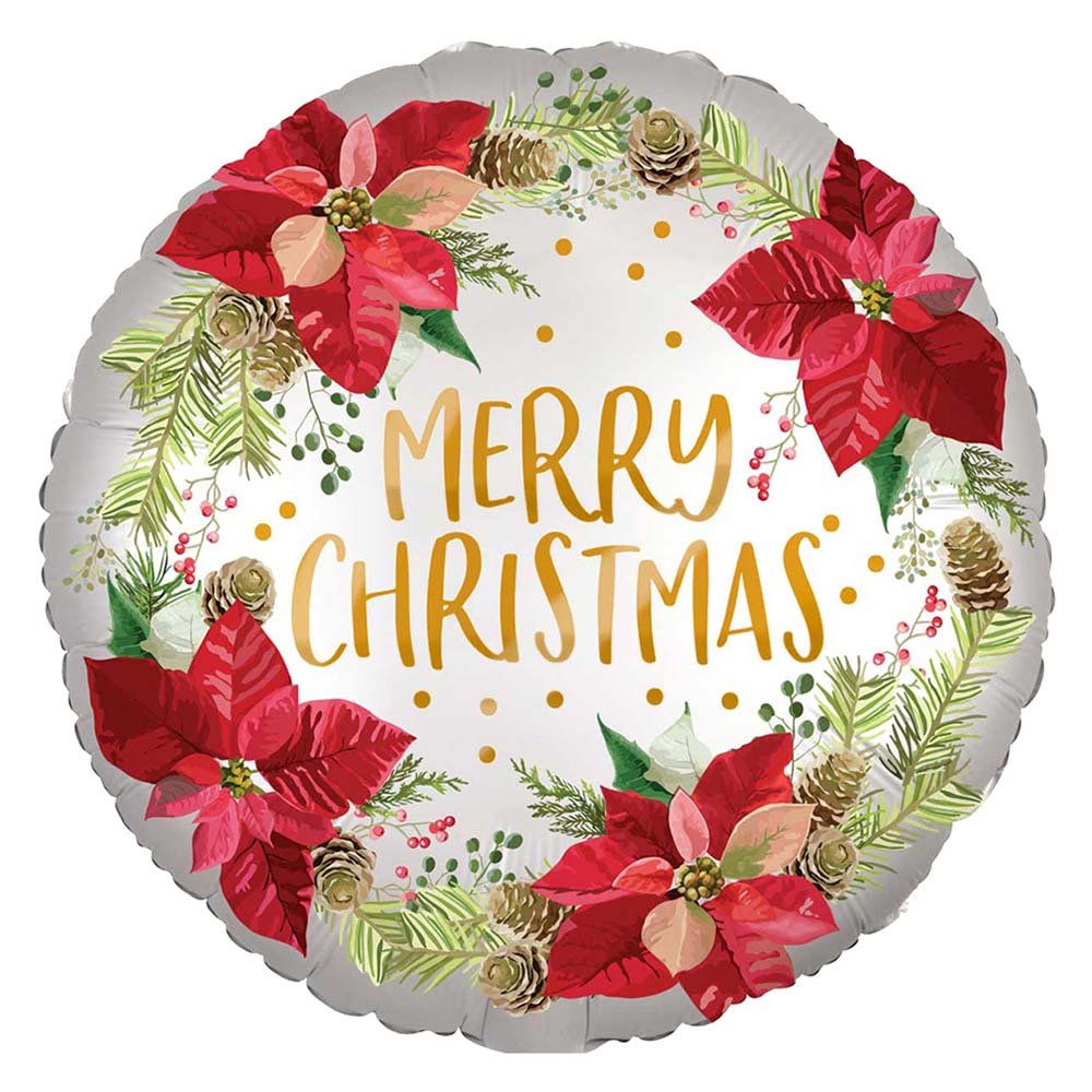 Christmas Inflated Balloons - Sweet Maries Party Shop