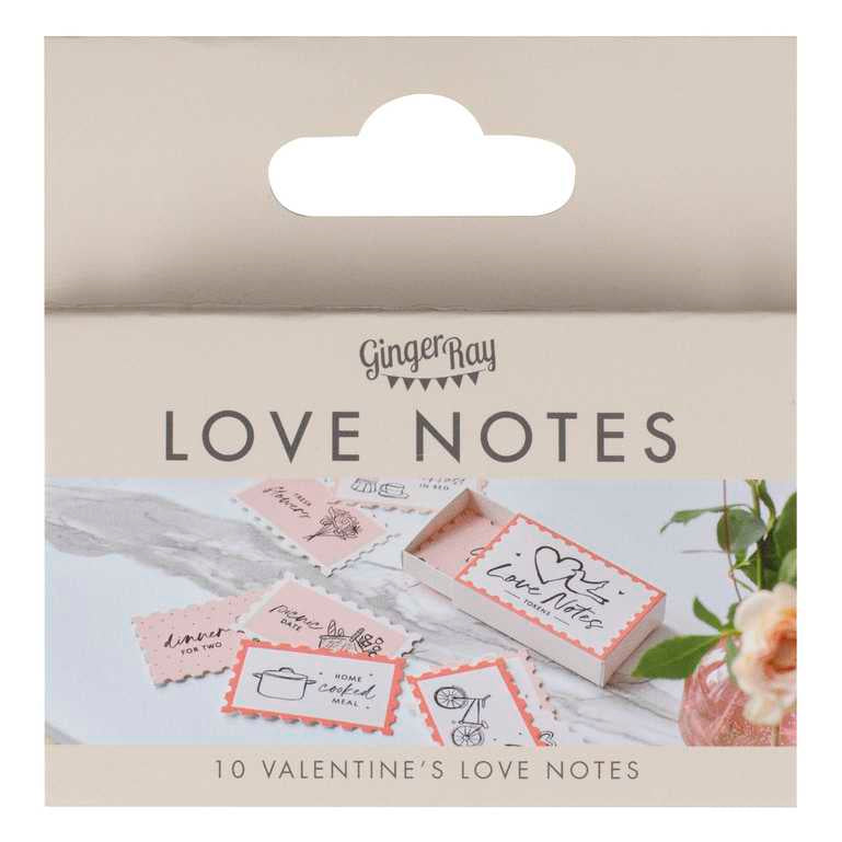 Love Notes <br> Valentine’s Tokens