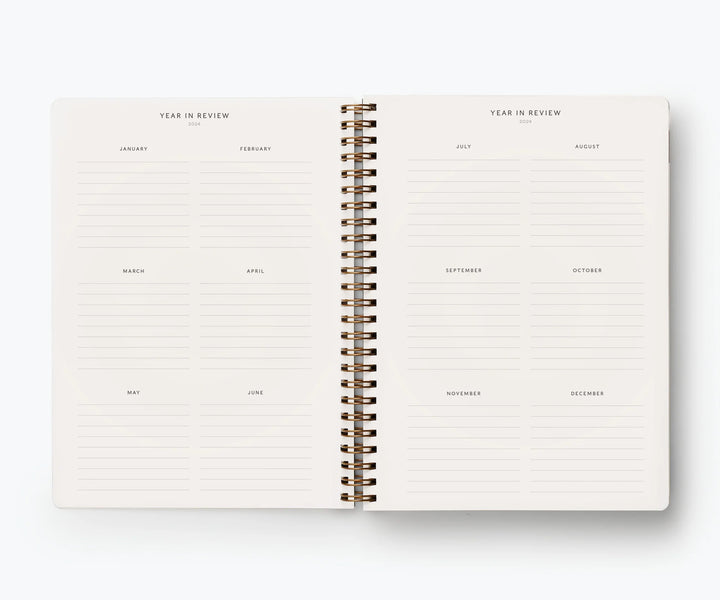 2024 Flores Spiral Bound <br> 12 Month Planner