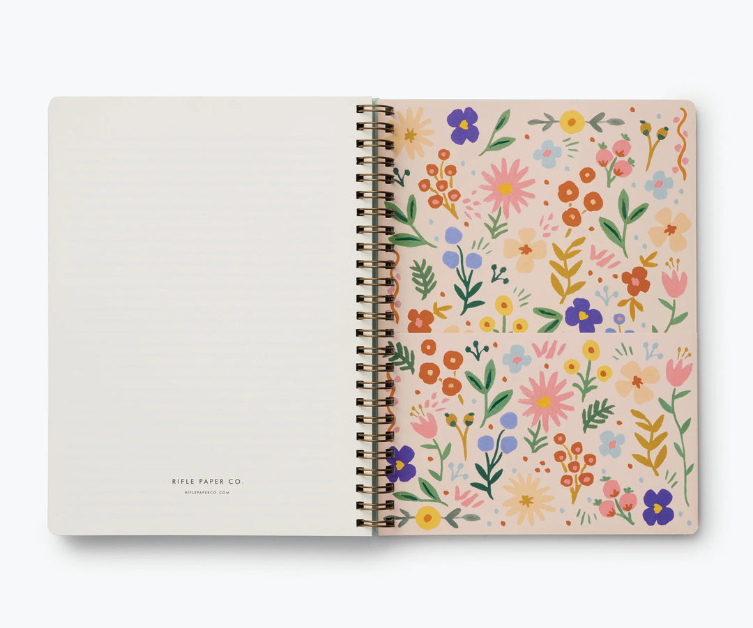 2024 Flores Spiral Bound <br> 12 Month Planner