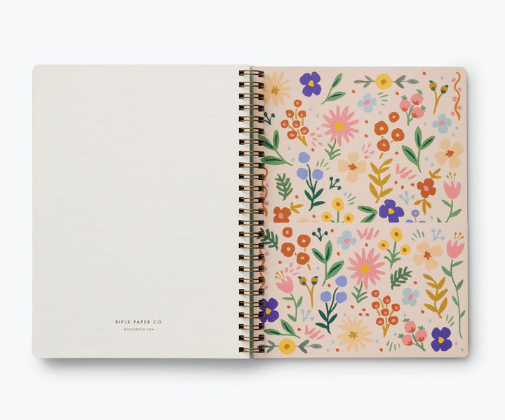 2024 Flores Spiral Bound <br> 12 Month Planner