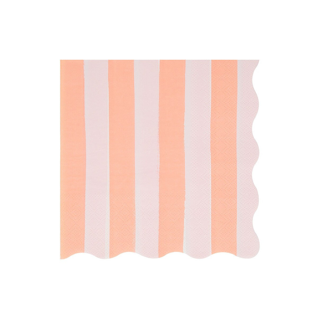 Pastel Stripe <br> Large Napkins (16)