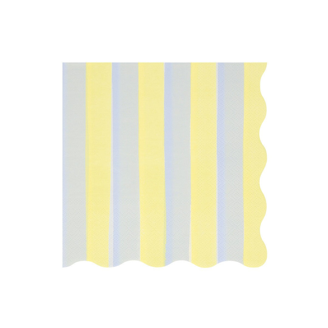 Pastel Stripe <br> Large Napkins (16)