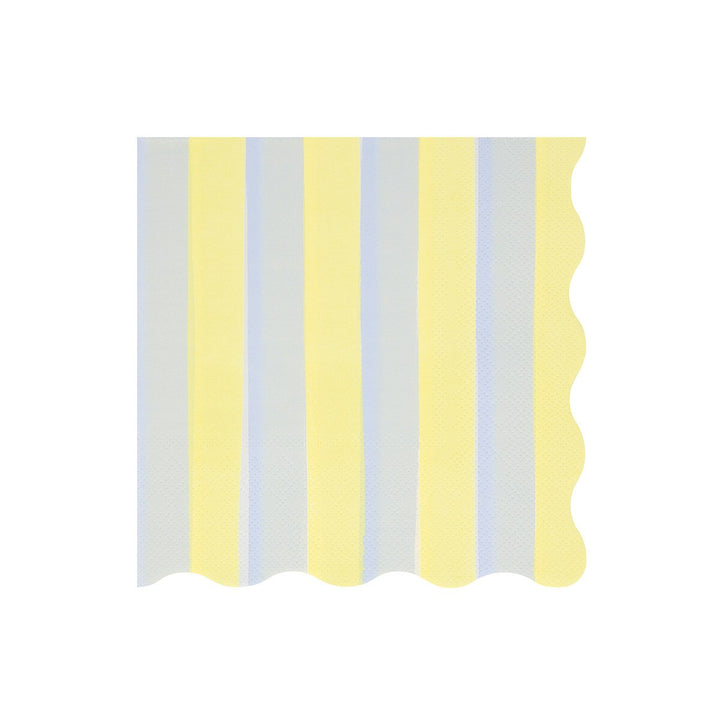 Pastel Stripe <br> Large Napkins (16)