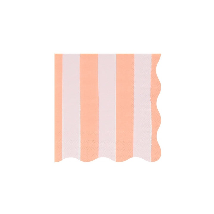 Pastel Stripe <br> Cocktail Napkins (16)