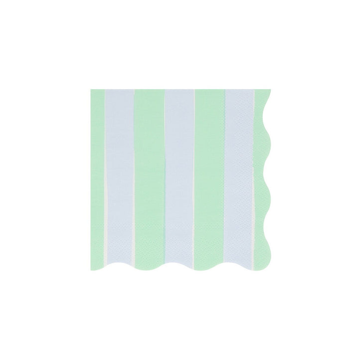 Pastel Stripe <br> Cocktail Napkins (16)