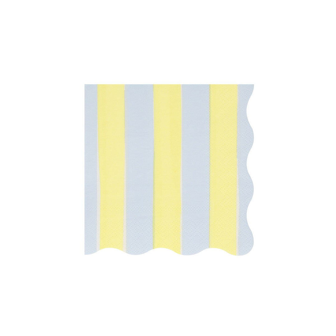 Pastel Stripe <br> Cocktail Napkins (16)