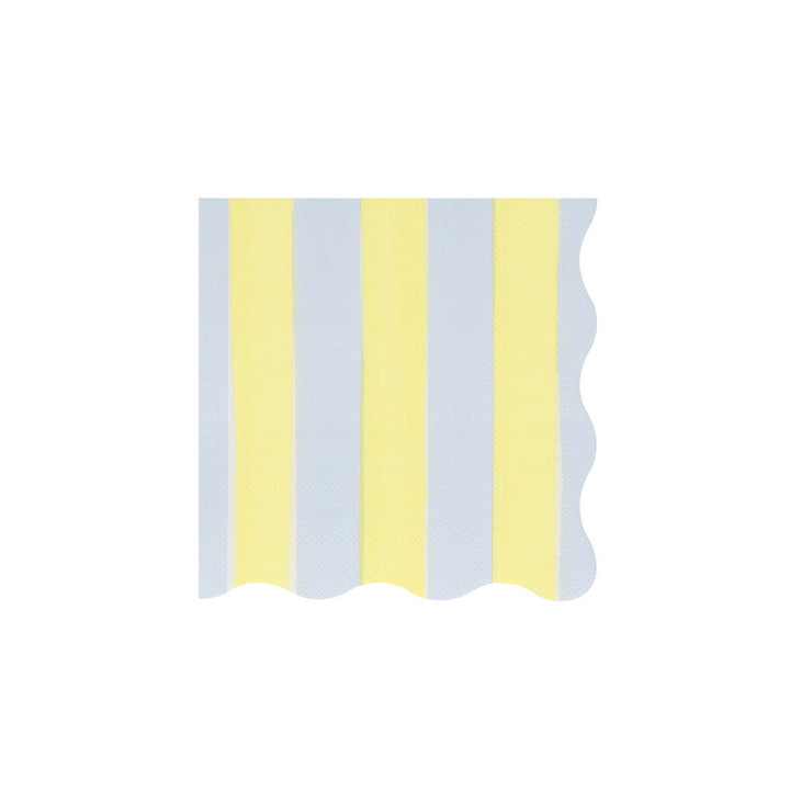 Pastel Stripe <br> Cocktail Napkins (16)