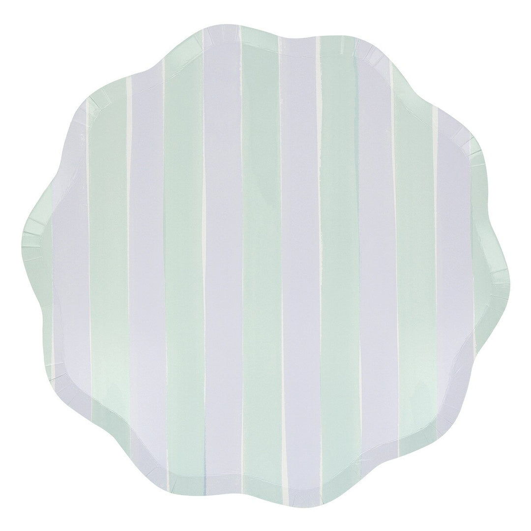 Pastel Stripe <br> Dinner Plates (8)