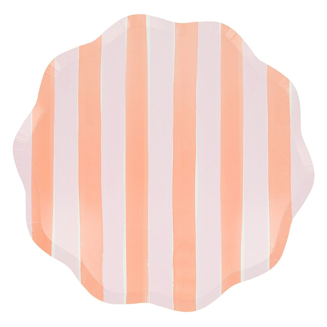 Pastel Stripe <br> Dinner Plates (8)