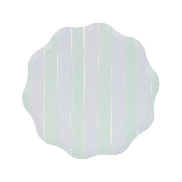 Pastel Stripe <br> Side Plates (8)