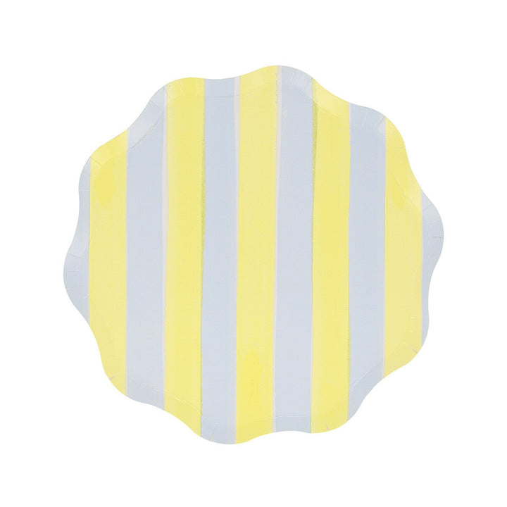 Pastel Stripe <br> Side Plates (8)