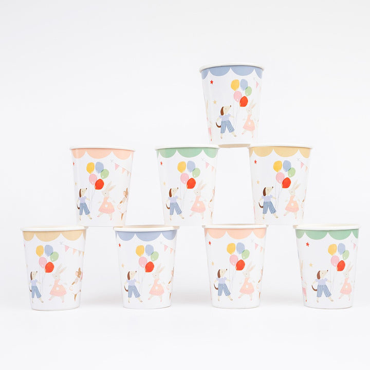 Animal Friends Cups (8)
