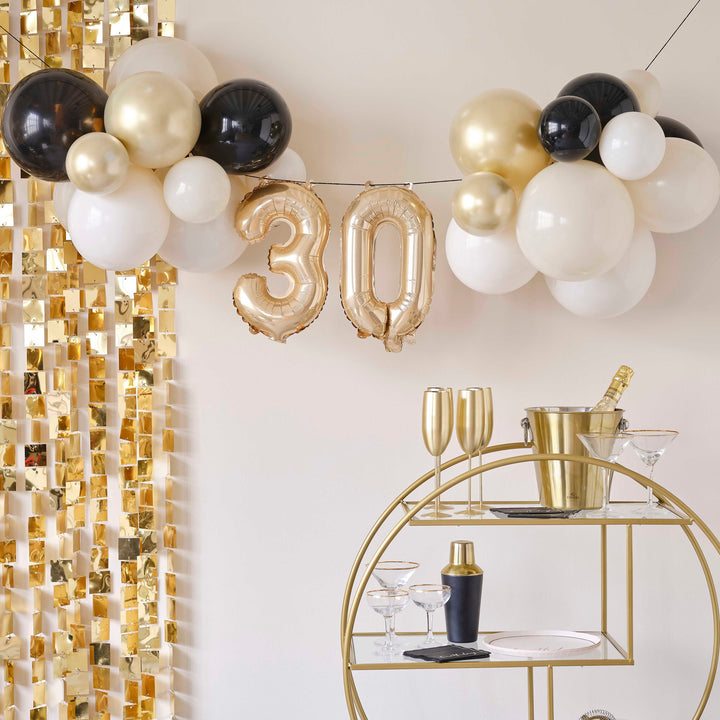 30 Milestone Balloon Garland