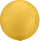 Yellow Gold <br> Personalised Orbz Balloon