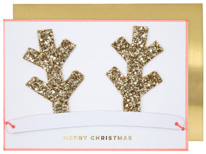 Christmas Antler Card <br> by Meri Meri