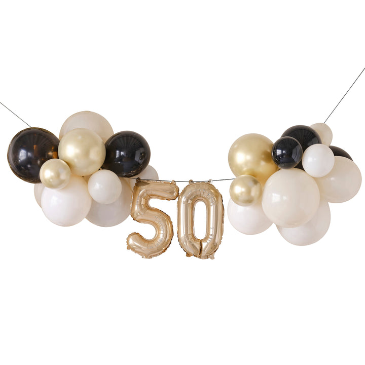 50 Milestone Balloon Garland