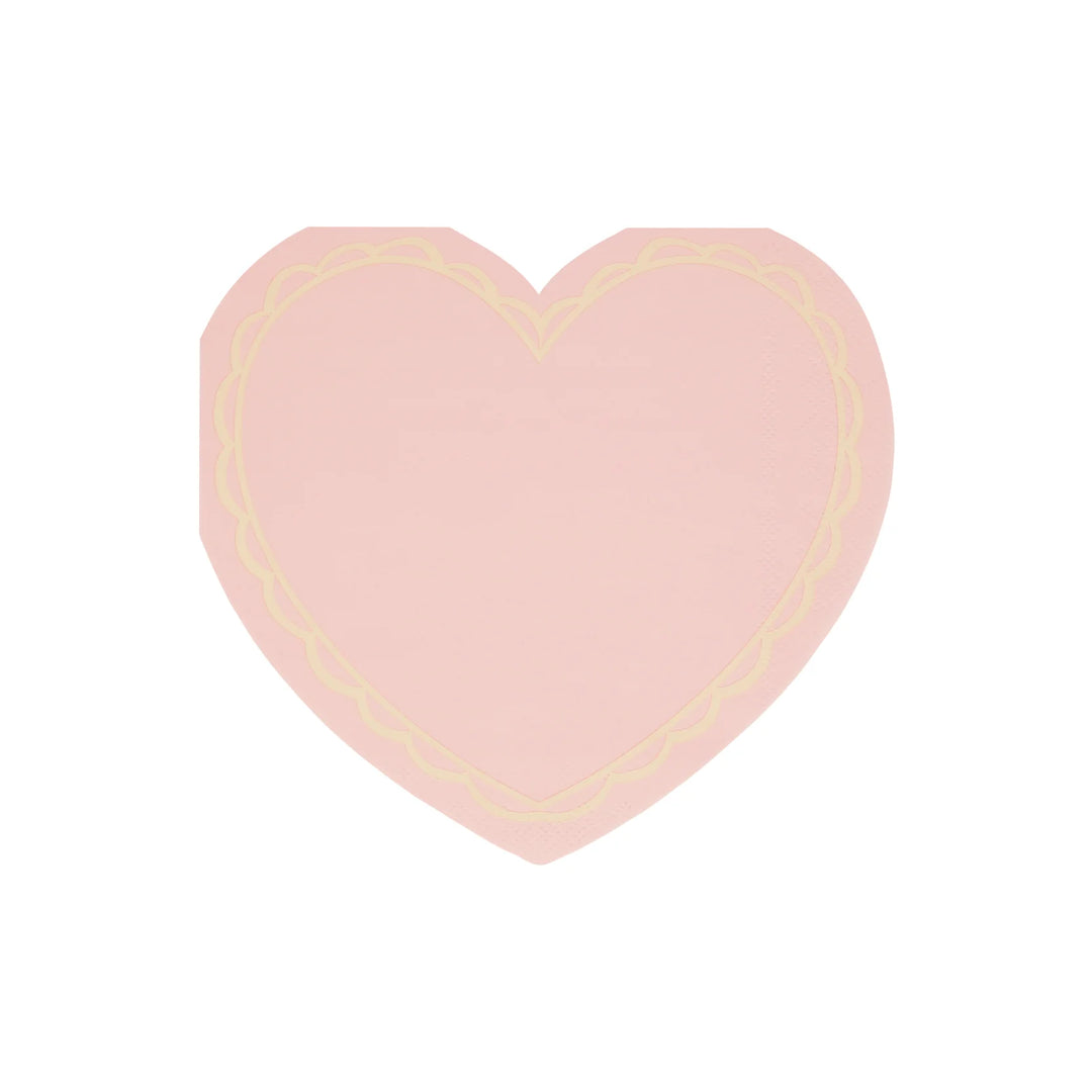 Pastel Heart <br> Large Napkins (16pc)