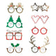 Festive Fun Glasses <br> 8 Pack
