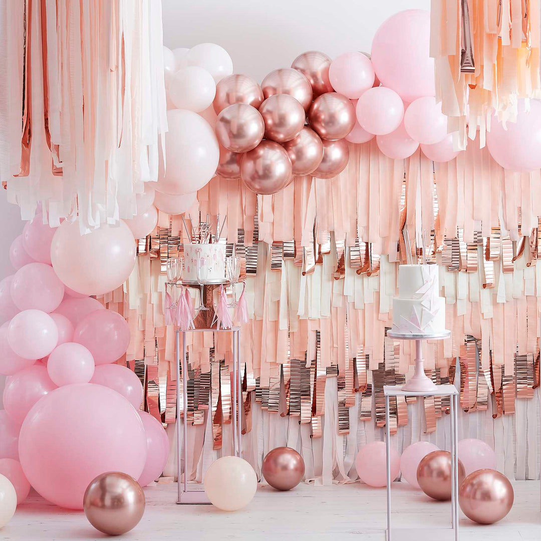 18th Rose Gold Birthday Confetti