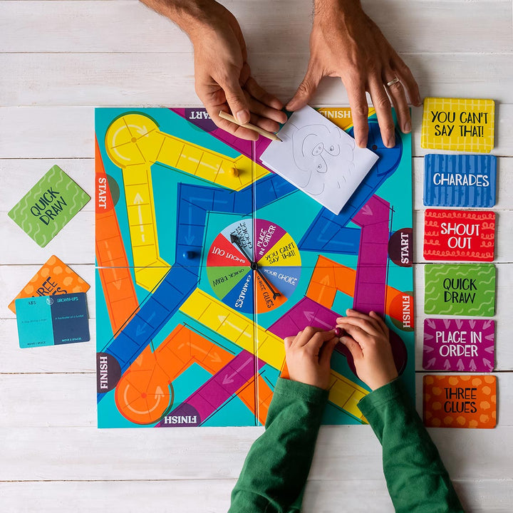 Host Your Own Kids vs Adults <br> Party Board Game