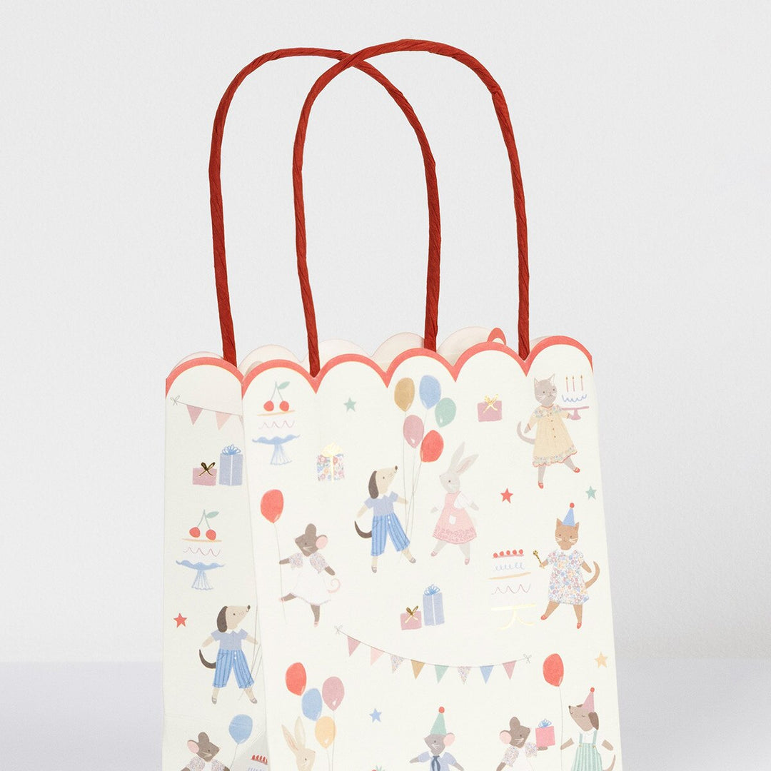 Animal Friends Party Bags Set of 8