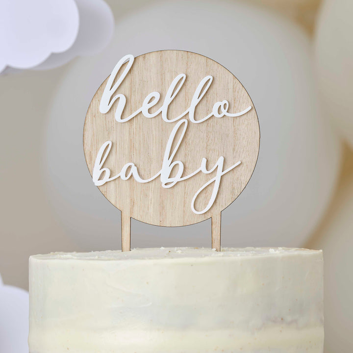 Hello Baby <br>  Cake Topper