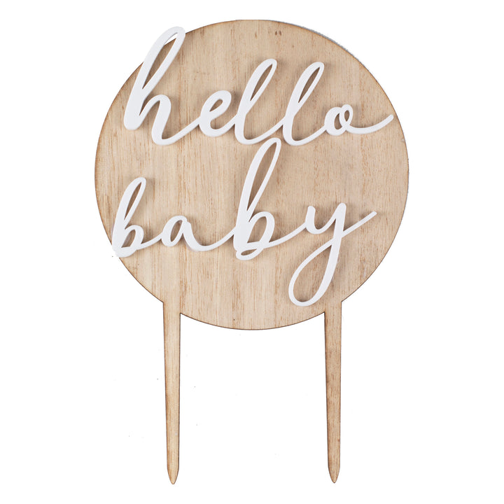 Hello Baby <br>  Cake Topper