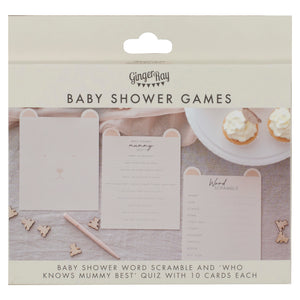 Baby Shower Games <br> 2 Games Included