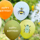 Bug Party Birthday Balloons & Tails (5pcs)