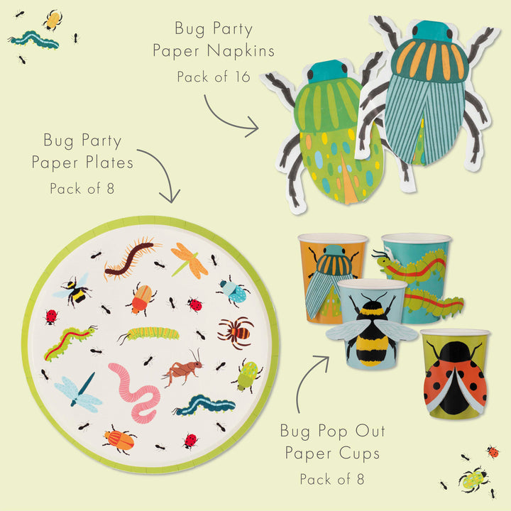 Bug Party <br> Tableware Kit for 8