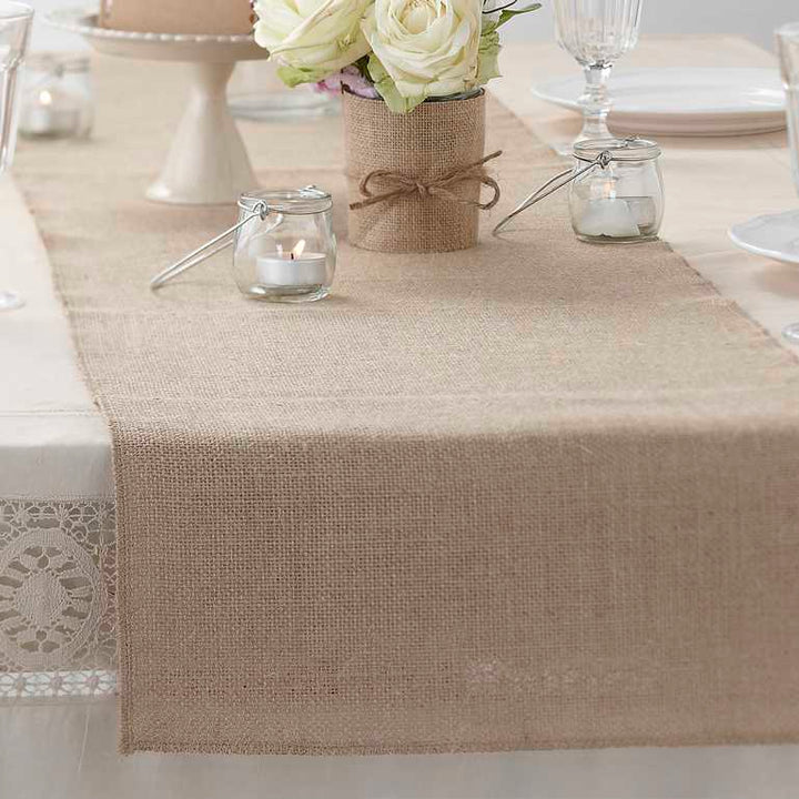 Vintage Hessian <br> Table Runner