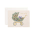 Floral Pram <br> Baby Card