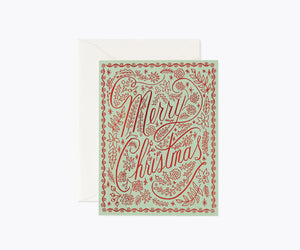 8 Festive Christmas Cards <br> Crimson Christmas Box