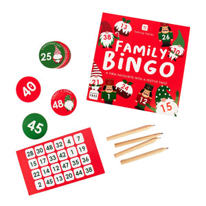 Christmas Family <br> Bingo Game
