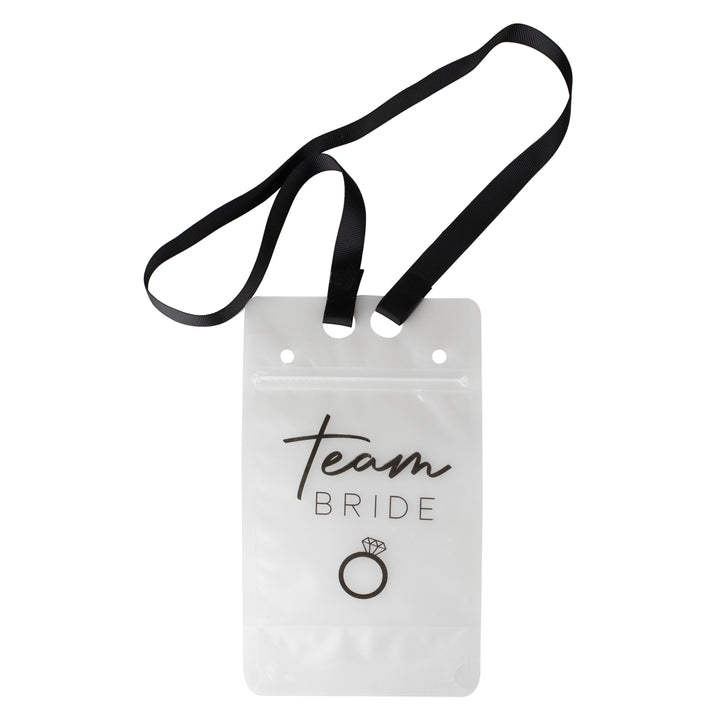 Team Bride Party Drink Pouch Set (6pcs)