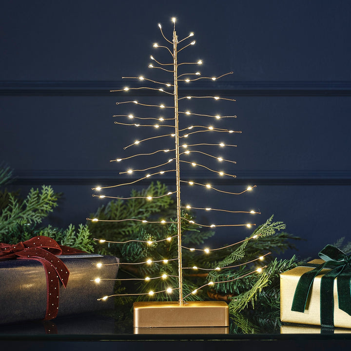 Light Up Wire <br>Christmas Tree Decoration