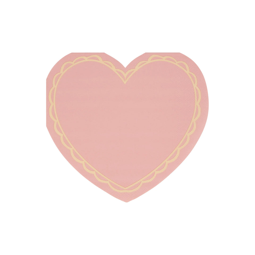 Pastel Heart <br> Large Napkins (16pc)