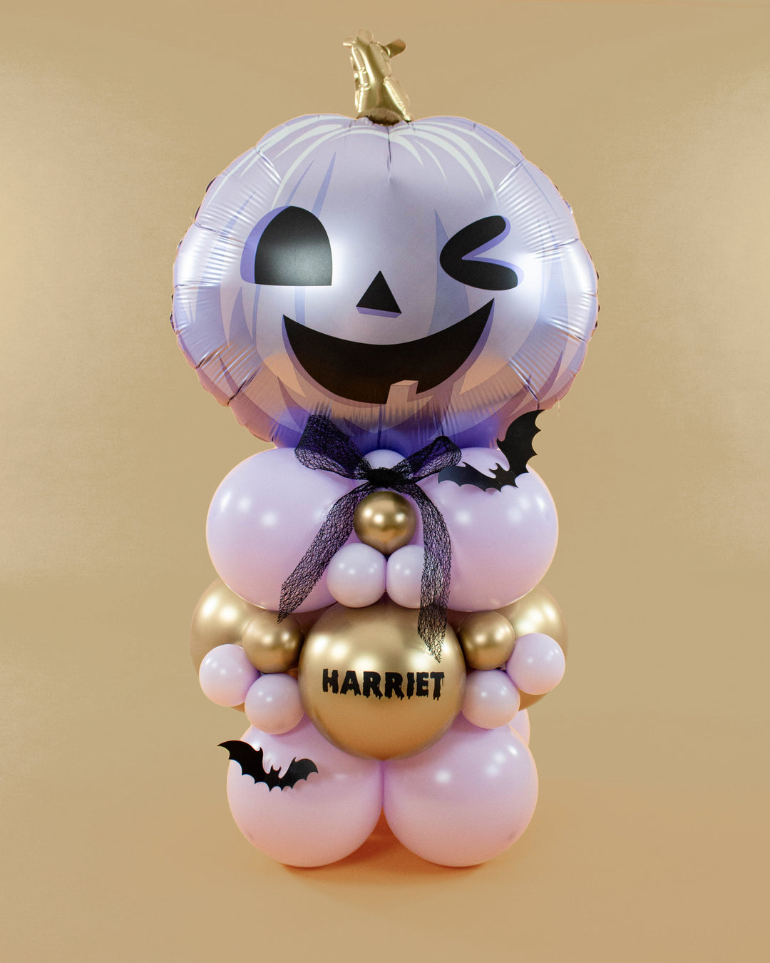 Personalised Halloween Balloon Stack - Available in 4 Colours