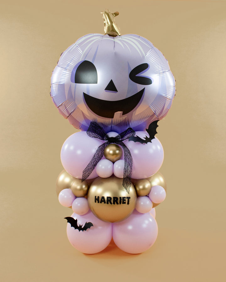 Personalised Halloween Balloon Stack - Available in 4 Colours