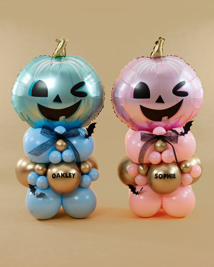 Personalised Halloween Balloon Stack - Available in 4 Colours