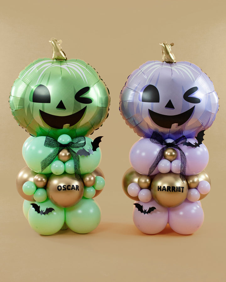 Personalised Halloween Balloon Stack - Available in 4 Colours
