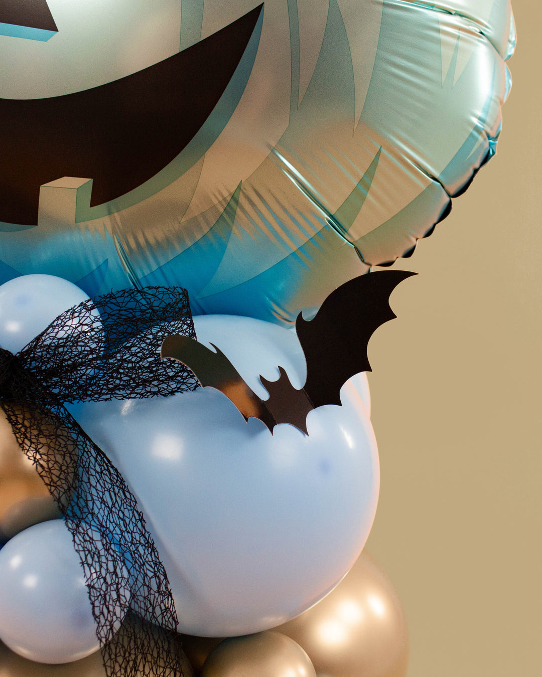 Personalised Halloween Balloon Stack - Available in 4 Colours