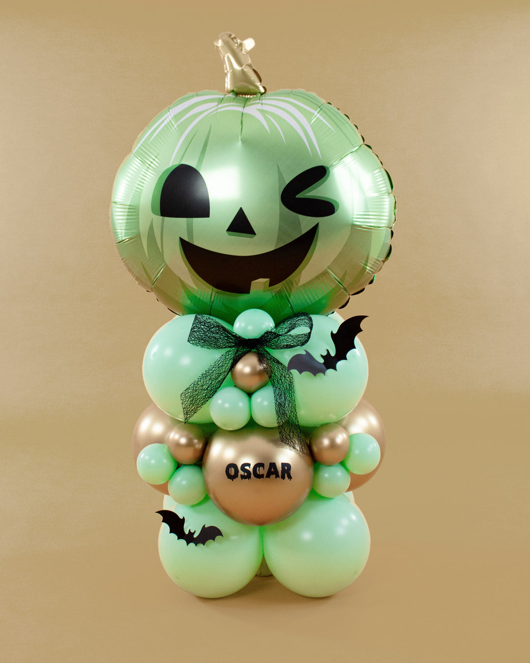 Personalised Halloween Balloon Stack - Available in 4 Colours