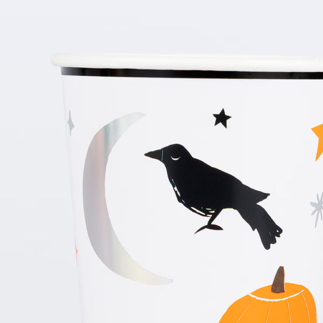 Halloween Party Cups - Set of 8