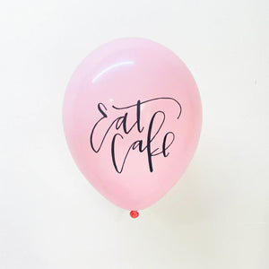 Eat Cake <br> 3 Helium Balloon Bunch