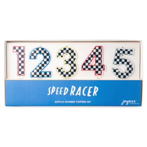 Speed Racer <br> Acrylic Number Set 0-9