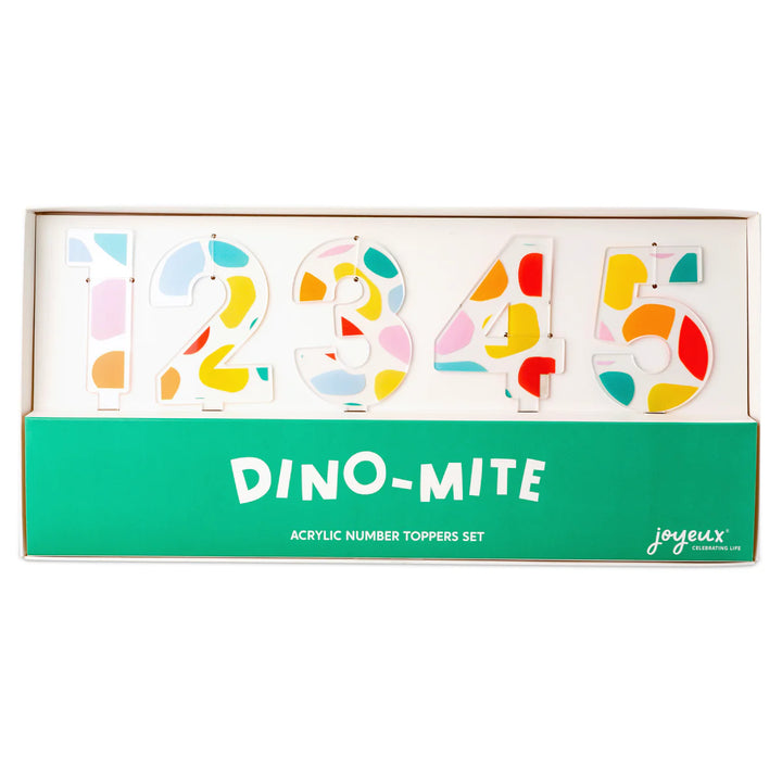 Dinosaur <br> Acrylic Number Set 0-9