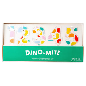 Dinosaur <br> Acrylic Number Set 0-9